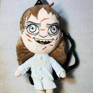 The Exorcist Regan Puke Plush Mini Backpack Bioworld Halloween NWT